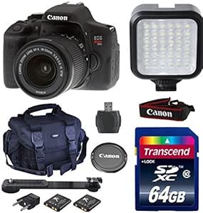 Canon Rebel T6i EF-S 18-55mm Lens Bundle
