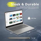 HP Chromebook Plus Sleek 15.6