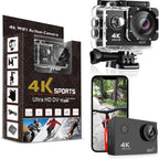 Generic 4K Ultra HD Waterproof Action Camera with WiFi