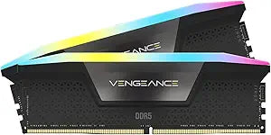 Corsair CMH96GX5M2B6800C40 Vengeance 96GB DDR5 6800MHz RGB RAM