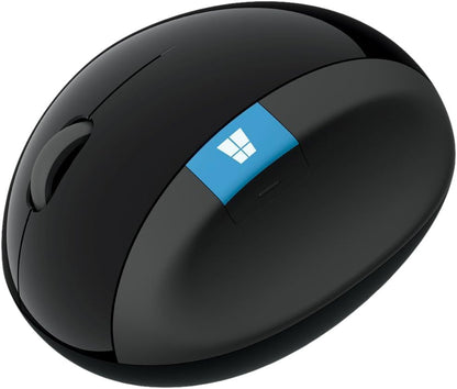 Microsoft L6V-00002 Sculpt Ergonomic Wireless Mouse Black