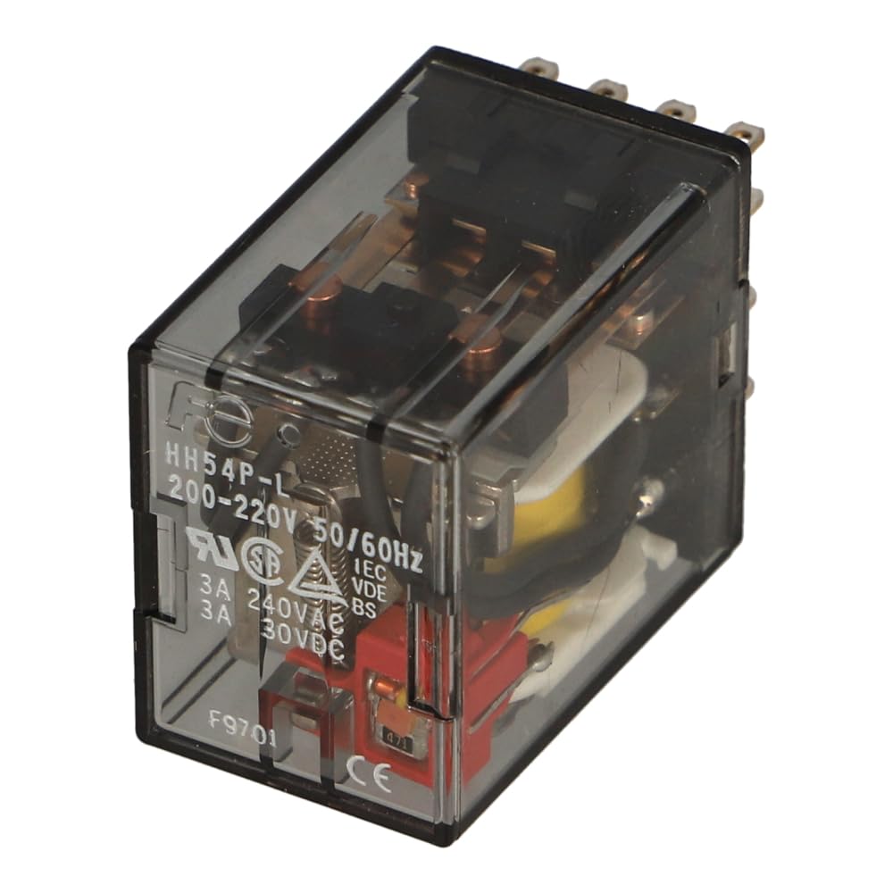 Fujifilm HH54P-L/2 AC200V 4 Pole Plug-in Relay