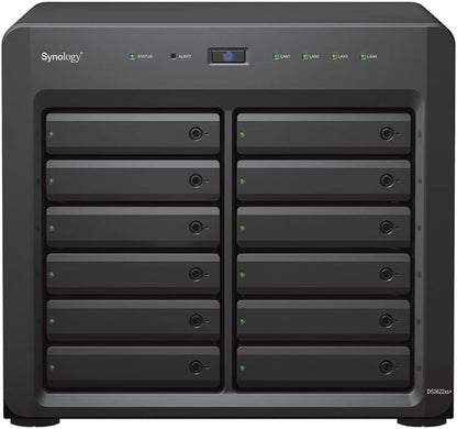 Synology DS3622xs+ 216TB NAS Server 10GbE Xeon 48GB