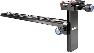 Sirui VH-350 Lens Rail ¼-Inch 3/8-Inch Aluminum
