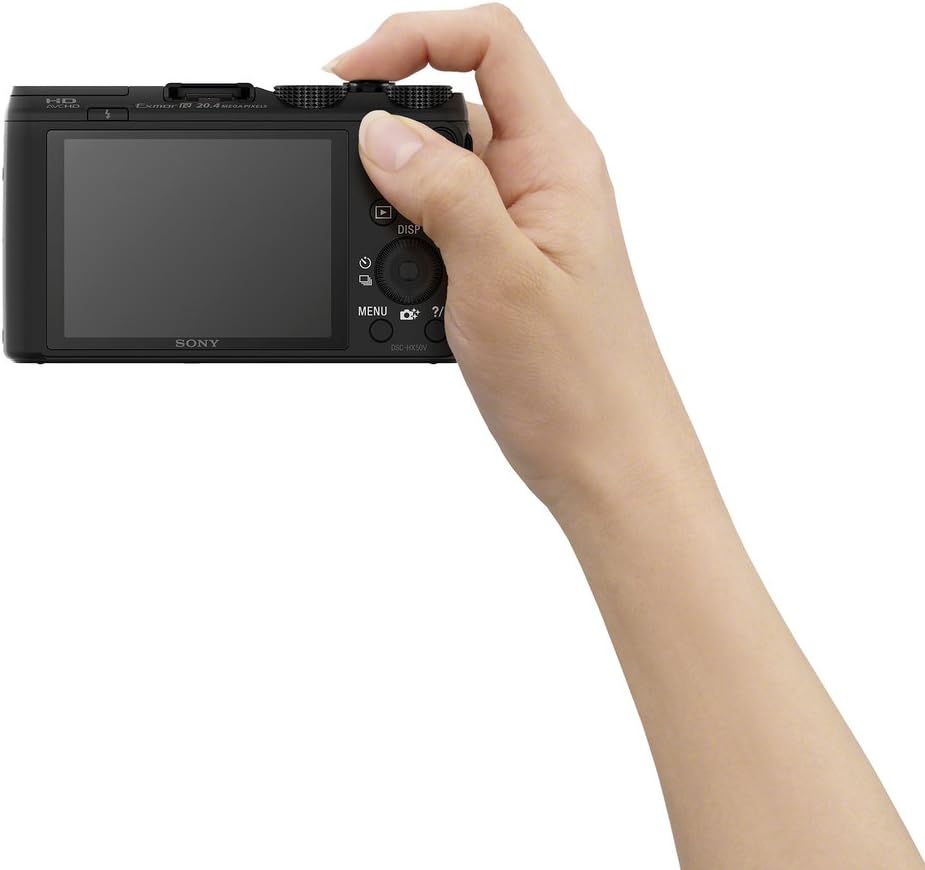 Sony DSC-HX50V/B 20.4MP 30x Zoom Digital Camera