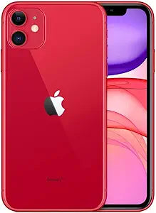 Apple iPhone 11 128GB Red - Unlocked Renewed Premium