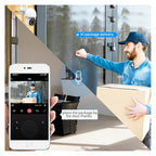 ZOMMRFVA Dual-Lens 8MP Waterproof WiFi Pan-Tilt Security Camera