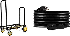 Rock-N-Roller R2RT Multi-Cart: 8-in-1 Folding Hand Truck