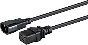 Monoprice 140041 3ft C14 to C19 Power Cord — main product image