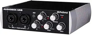 PreSonus AUDIOBOX USB 96K BLK Audio Interface - Black — main product image