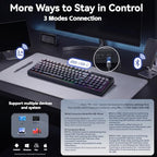 AULA S99 Wireless 96% Membrane Gaming Keyboard
