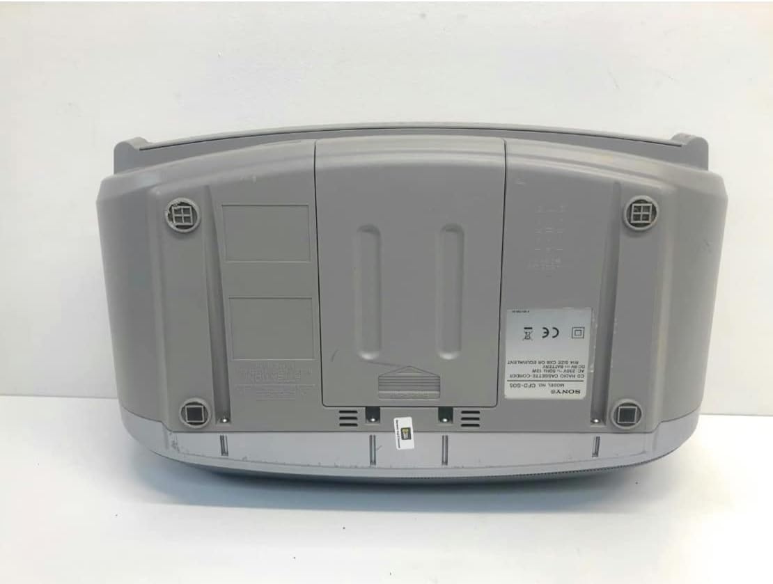 Sony CFD-S05 Portable CD Radio Cassette Recorder