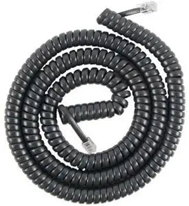 RCA RCA-2Line-Phone Black 25 Foot Handset Cord