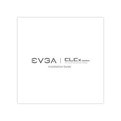 EVGA 400-HY-CX36-V1 CLCx 360mm LCD AIO CPU Cooler