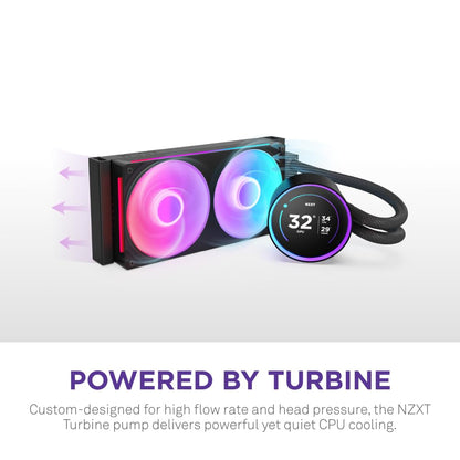 NZXT RL-KR24E Kraken Elite 240 RGB CPU Liquid Cooler - 240mm