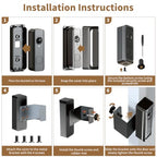 Mamerry No-Drill Anti-Theft Mount for Blink Battery Doorbell 2K+