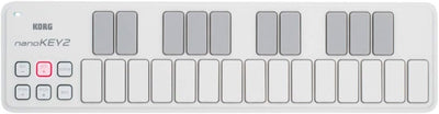 Korg NANOKEY2WH 25-Key Slim MIDI Controller