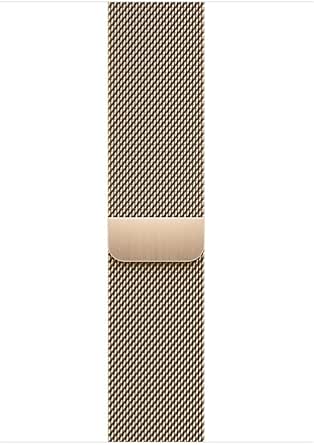 Apple Milanese Loop 45mm Gold Watch Band