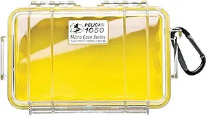Pelican 1050 Micro Case iPhone GoPro Camera Yellow