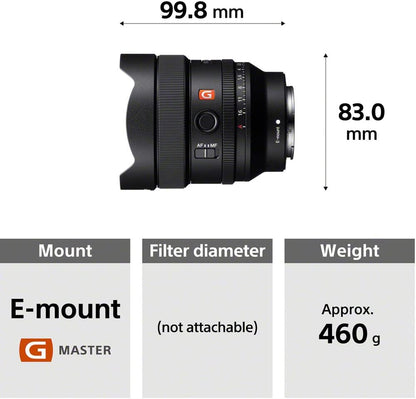 Sony SEL14F18GM FE 14mm f/1.8 GM Lens Bundle