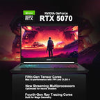 MSI Katana 15 HX RTX 5070 QHD 165Hz Gaming Laptop
