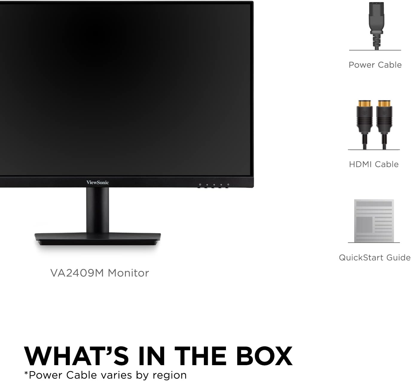 ViewSonic VA2409M 24" IPS FHD Monitor 75Hz