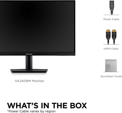 ViewSonic VA2409M 24" IPS FHD Monitor 75Hz