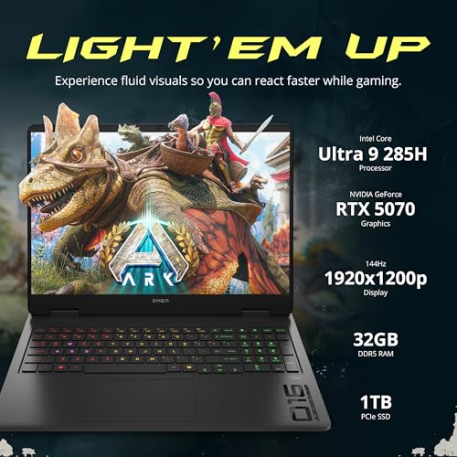 HP Omen 16 Slim RTX 5070 Gaming Laptop (Renewed) — main product image