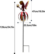 AOC FZ0000R 55-Inch Solar LED Fairy Wind Spinner