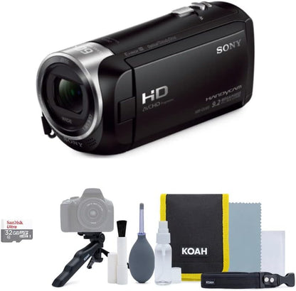 Sony CX405 Handycam 1080p Camcorder Bundle with 32GB Card
