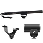 Sennheiser 505453+508897+CB-415 Pro MKE 600 Shotgun Mic Bundle