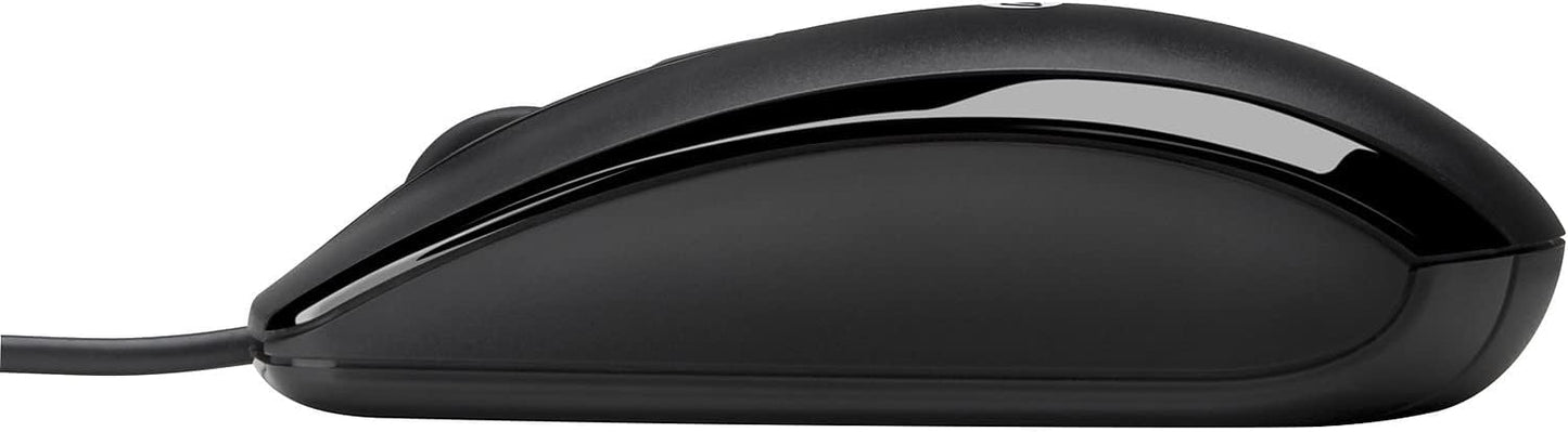 HP E5E76AA#ABA Wired USB Mouse - Black