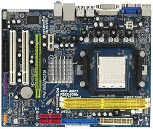 ASRock K10N78M-PRO GeForce 8200 Motherboard: Socket AM2+, MATX — main product image