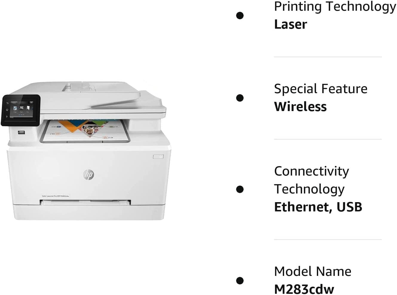 HP M283CDW Color Laser Renewed MFP Printer