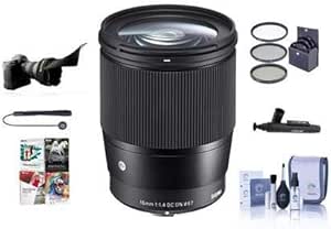 Sigma 16mm f/1.4 DC DN Contemporary Lens, MFT