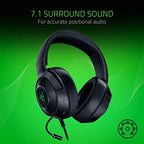 Razer Kraken X USB 7.1 Surround Sound Gaming Headset