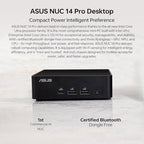 ASUS NUC 14 Pro Ultra 7 Mini Desktop PC (Renewed)