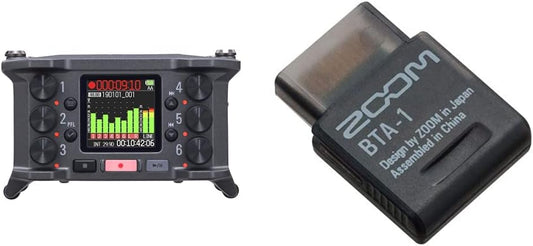 Zoom F6 Multitrack Field Recorder with Bluetooth Adapter