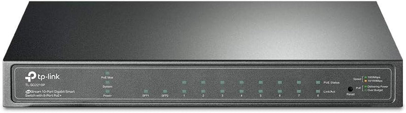 TP-Link TL-SG2210P 8-Port Gigabit Smart Managed PoE Switch — main product image