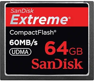 SanDisk SDCFX-064G-A46 64GB Extreme Compact Flash Card — main product image