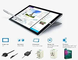 Microsoft B00MF9HSPO Surface Pro 3 Tablet