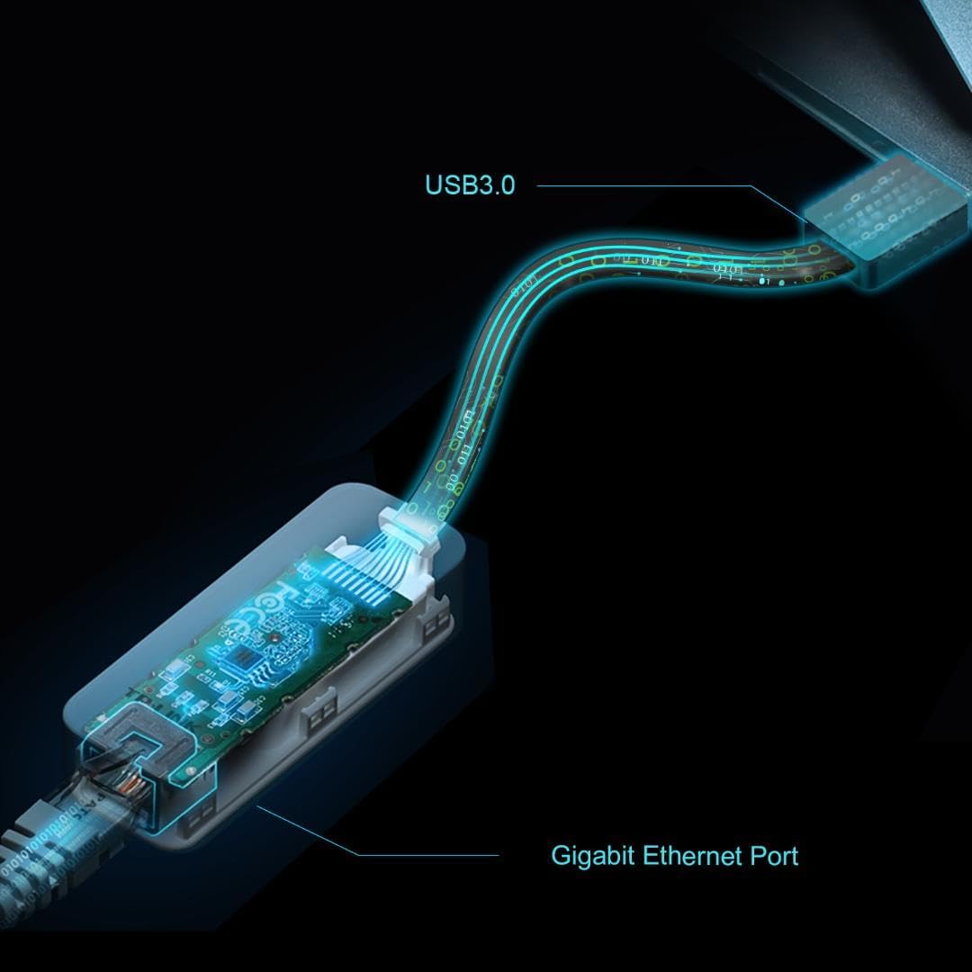 TP-Link UE306 USB 3.0 to Gigabit Ethernet Adapter for Nintendo Switch