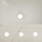 MSI AMZ-DBVANS-6122-0006 Calacatta Marble 61-inch Double Sink Vanity