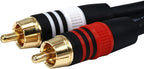 Monoprice 105598 6ft Premium 3.5mm to 2RCA Cable