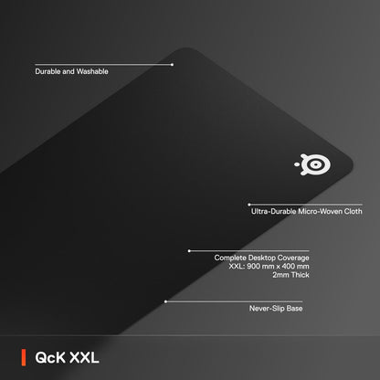 SteelSeries QcK XXL Gaming Mouse Pad Non-Slip Base
