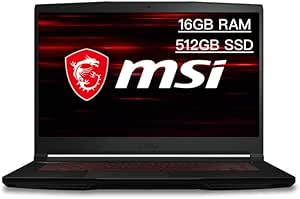 MSI GF63-10SCXR-222US GTX1650 Gaming Laptop Windows 11 Pro