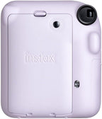 Fujifilm INSTAX Mini 12 Lilac Purple Instant Camera Bundle