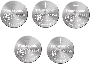 Panasonic CR2354 3V Lithium Coin Cell Battery (5-Pack) — main product image