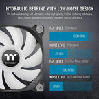 Thermaltake CL-F115-PL12SW-B Pure Duo 120mm ARGB Fan