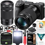 Sony E12SNILCE6600BX2 a6600 Camera SEL55210 Lens Bundle